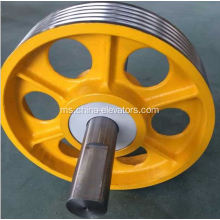 Lif mengalihkan pulley pulley pulley